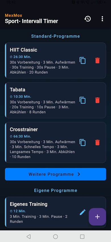 Programme