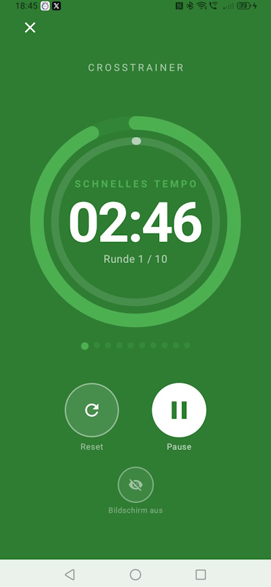 Timer aktiv